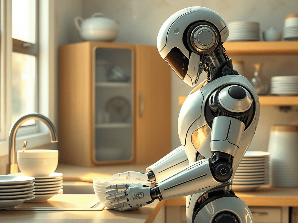 机器人既然能够学会洗碗，怎么才学不会打人？